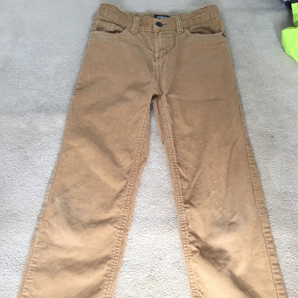 OshKosh B’gosh Match Velvet Pants Boys Size 10 - Picture 2 of 12
